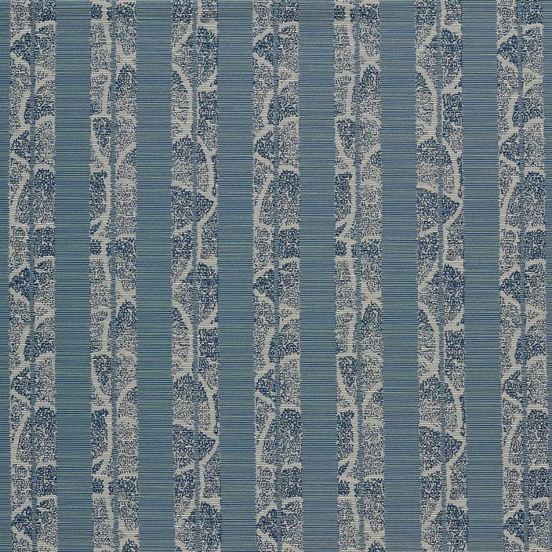Kyoto Stripe Azure Fabric by Zoffany - ZOF0250-03