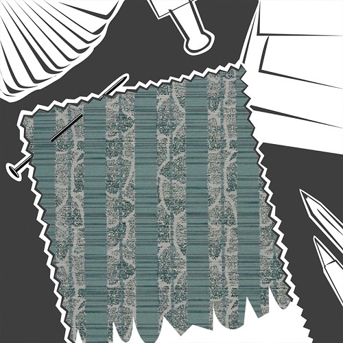 Kyoto Stripe Dufour by Zoffany - Fabric By The Metre - ZOF0250-01