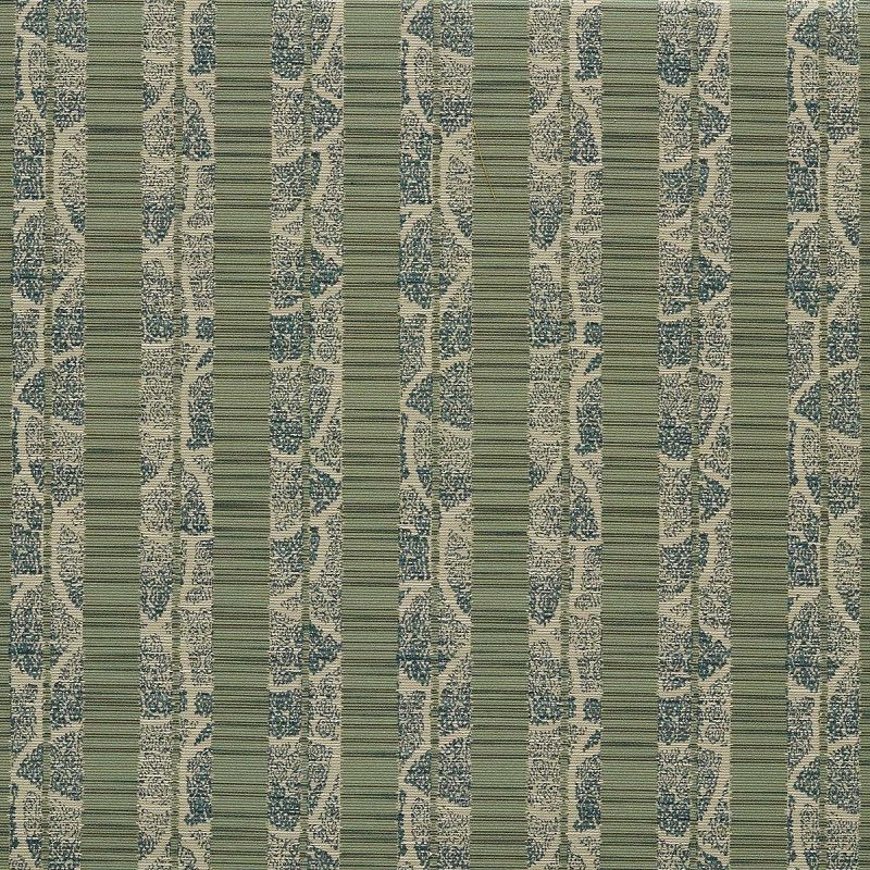 Kyoto Stripe Jade Fabric by Zoffany - ZOF0250-05