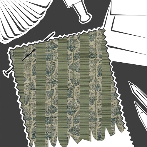 Kyoto Stripe Jade by Zoffany - Fabric By The Metre - ZOF0250-05