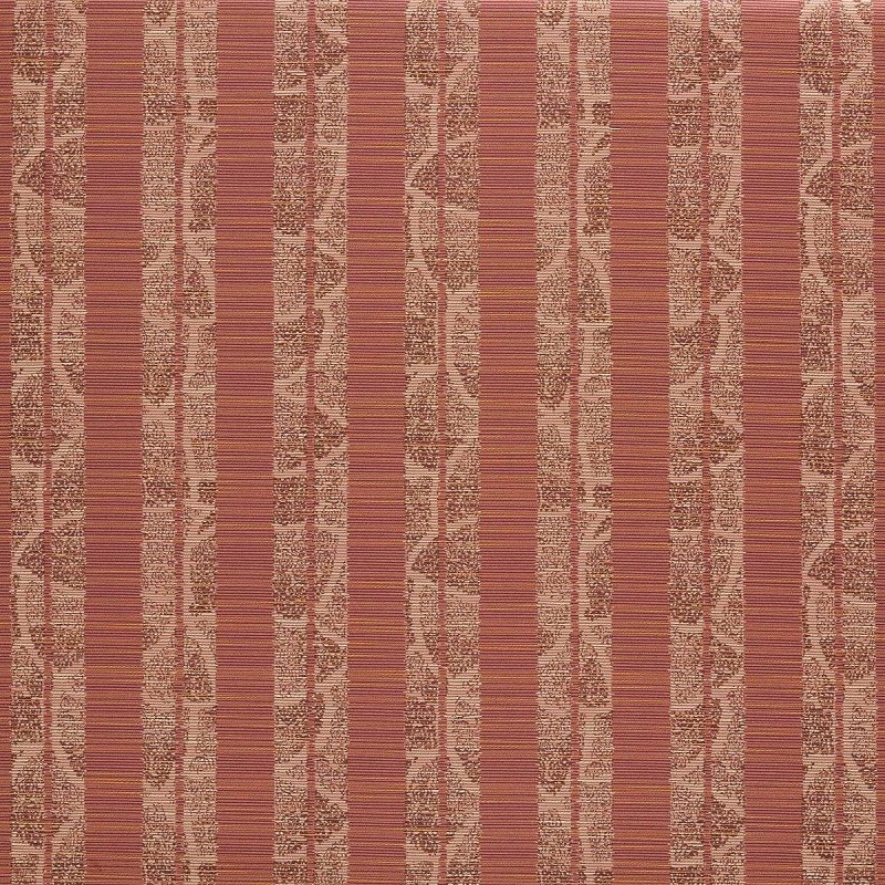 Kyoto Stripe Russet Fabric by Zoffany - ZOF0250-02