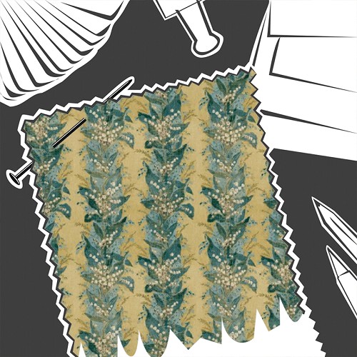 Lily Stripe Tuscan Yellow by Zoffany - Fabric By The Metre - ZOF0251-03